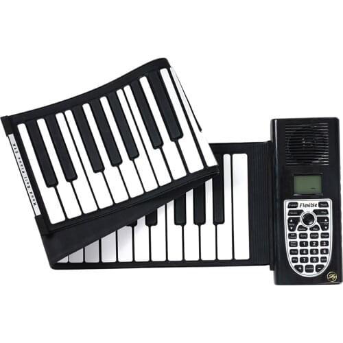 Piano, Flexible, Completely Portable, 61 Standard Keys, Battery or USB Powered, Toy Music Instrument for Kids Award Winner