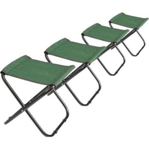 2021 new model Folding Cloth Camping chair Picnic Stool 4 Pcs picnic chair