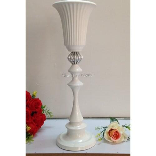 SPR 49cm high New! base dia: 5cm wedding table flower stands/flower vase for wedding table centerpieces