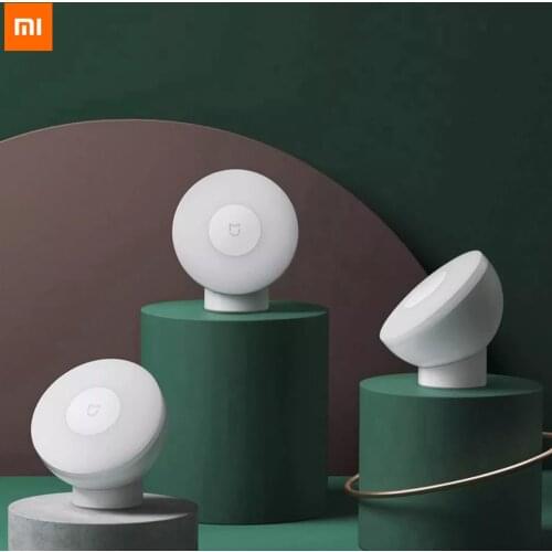 Xiaomi Mijia Led Induction Night Light 2 Lamp Adjustable Brightness Infrared Smart Human body sensor with Magnetic base