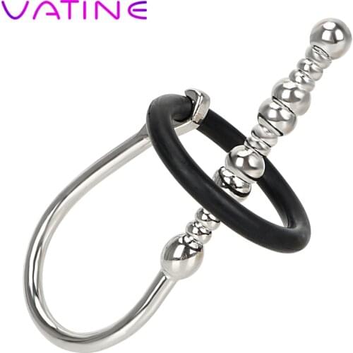 VATINE 3pcs/set Urethral Dilators Catheters Stainless Steel Catheters Sounds Male Chastity Device Penis Plug Sex Toys For Men