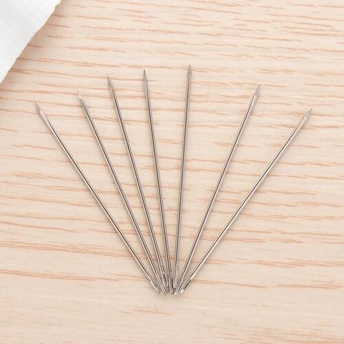 10 PCs Leather Craft DIY Leather Triangular Needles Leather Fur Special Stainless Steel Shaped Pin Stitch Needlework Sewing