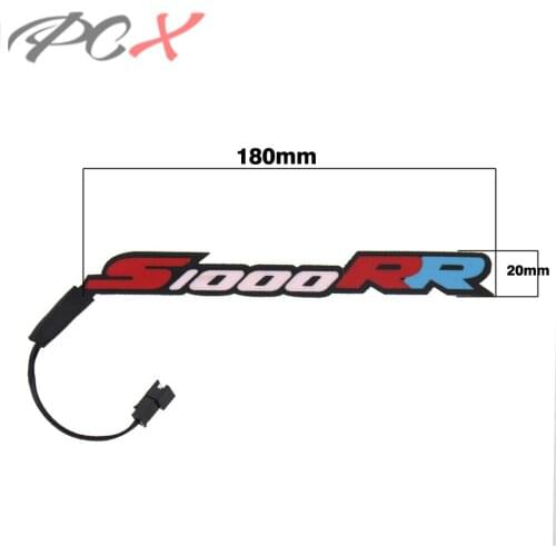 12V Waterproof Helmet Motorcycle Sticker Light for BMW S1000RR S1000 RR