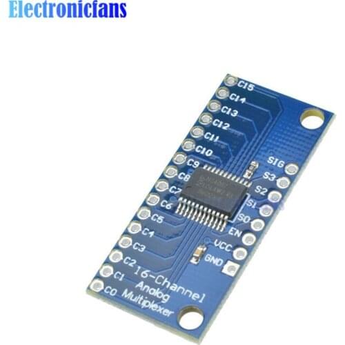 CD74HC4067 16-Channel 16CH Analog Digital MUX Breakout Board CD74HC4067 Precise Module For Arduino 2V-6V Microcontroller