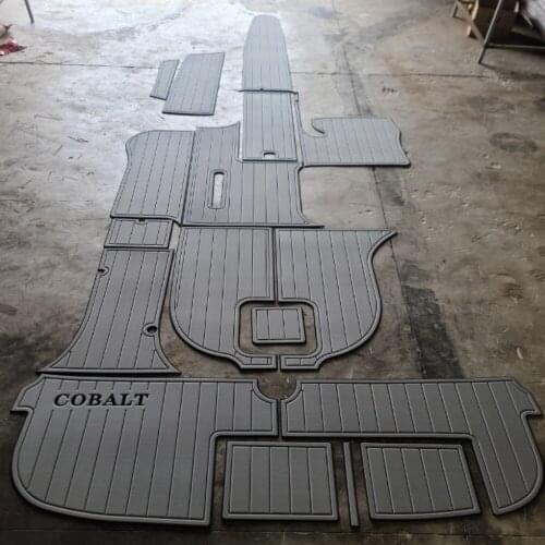 2005 Cobalt 282 Swim Platform and Cockpit Pad Boat EVA Teak Decking 1/4" 6mm