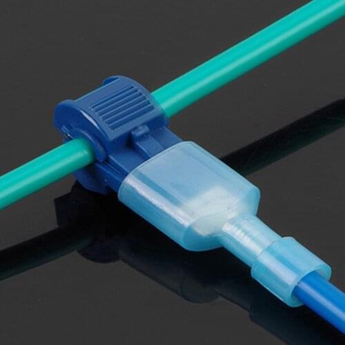 30PCS(15set) Wire Cable Connectors Terminals Crimp Scotch Lock Quick Splice Electrical Car Audio 22-10AWG 0.5mm-6mm Kit Tool Set