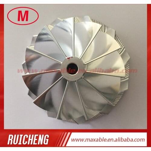 42.70/56.00mm 11+0 blades turbocharger billet/milling/aluminum 2618 compressor wheel