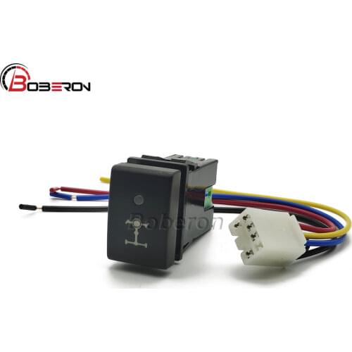 Front diff lock Push button switch Push Switch LED Lighted For Suzuki Jimny 2008 - 2015