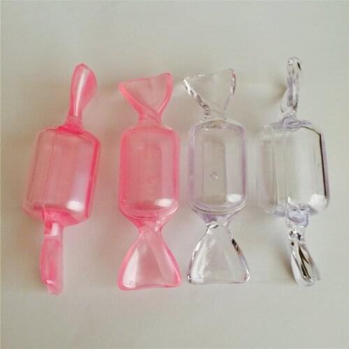 Free Shipping 50pcs/lot 5g Creative Gift Candy Shape Cream Jar In Bottles Comestic Jar In Refillable Bottles Eyeshadow Jar Empty