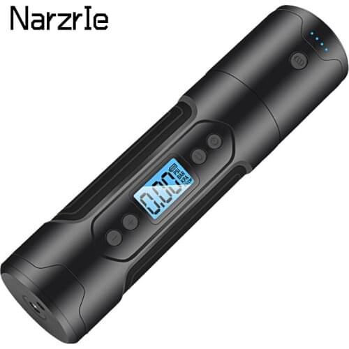 Wireless Car Air Pump 3000mAh Rechargeable Portable Air Inflator Pump With Digital Gauge LED Light 150PSI for Ball Bicycle 12V