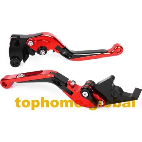 CNC Folding&Extending Red Brake Clutch Levers For Honda VFR800 1998 - 2001 1999 2000