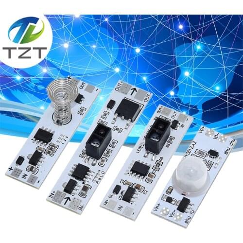 Short Distance Scan Sensor Capacitive Touch Sensor Switch PIR Motion Sensor Switch Module 3A Constant Voltage For Smart Home