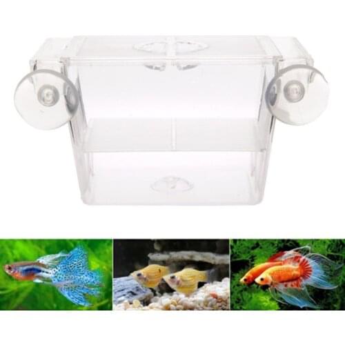 Aquarium Fish Breeding Breeder Box Baby Fish Hatchery Isolation Net Fish Tank Incubator Box Aquarium Accessory Supplies