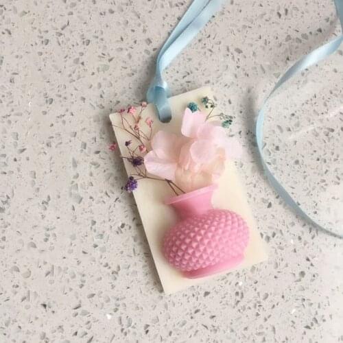 DIY cake aroma plaster mold vase decoration food grade silicone silicone mold Car aromatherapy mold