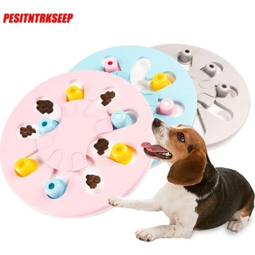 Puzzle Dog Toys Feeder Dog IQ Training Toys Game Interactive Dispenser Slow Feeder Educational Toys For Dogs Honden Speelgoed