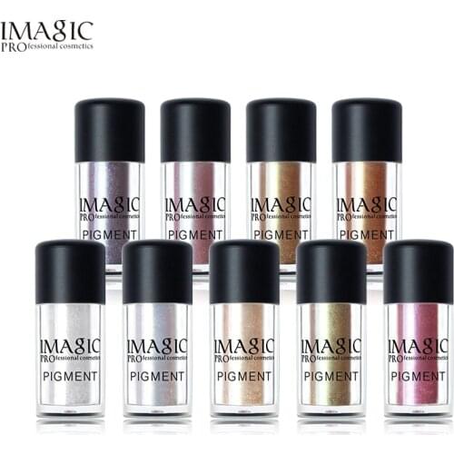 IMAGIC new listing charming eye shadow glitter chameleon eye shadow metal loose powder glitter pigment beauty chameleon eyeshado