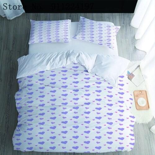 2021 Hot Style Bedding Set 3d Digital Flowers Printing 2/3pcs Duvet Cover Set Single Twin Double Full Queen King Bedroom Decor