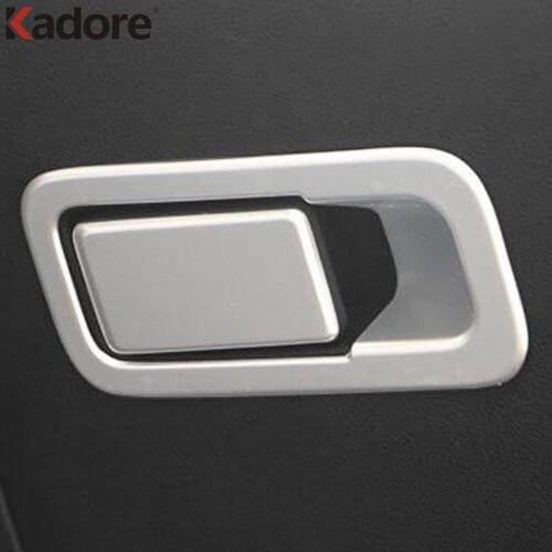 For KIA Sportage 2017 2018 ABS Matte Car Styling Car Door Glove Box Swich Cover Trim Car Accessories Sequins 2pcs/set