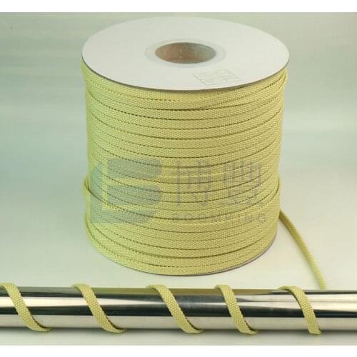 Size 8 x 2mm Glass tempering furnace high temperature rope 250m per roll