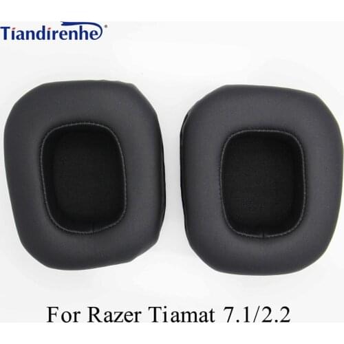 For Razer Tiamat 7.1/2.2 Replace Earpads Earmuffs Cushion Over Surround Sound PC Gaming Headphone Headset pads Ear cushions