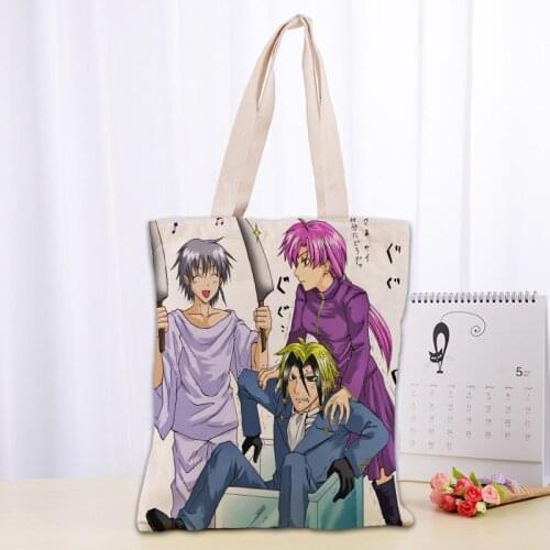 Demonic Detective Nougami Neuro Tote Bag Popular Foldable Shopping Bag Reusable Eco Large Unisex Canvas Fabric Shoulder Bag Tote