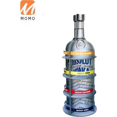 Countertop Cellar Unique Wire Counter Floor Stand Wine Display Rack