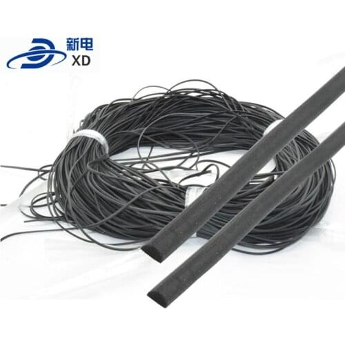 Compacted semicircle rubber strip has a long service life. Manufacturers directly sell a large number of spot products at a high