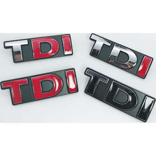 1PCX Free Shipping ABS Plastic TDI Front Grill Emblem Badge Logo