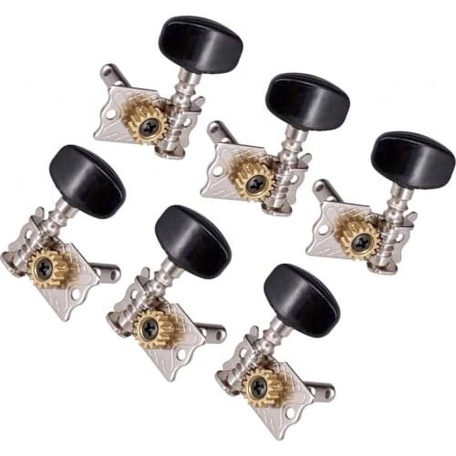 Acoustic Guitar 6 String Tuning Pegs Tuners DIY 3R3L Musical Instrument Parts