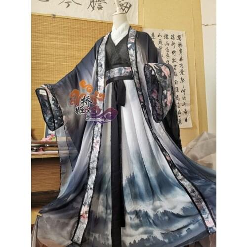 Anime Sha Po Lang Gun Yun Cosplay MO DAO ZU SHI Song Zichen Costume Tian Guan Ci Fu Character Cos Suits Hanfu Costumes Full Set
