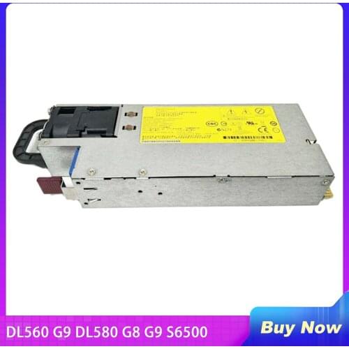 Original For HP Power Supply DL560 G9 DL580 G8 DL580 G9 S6500 1500W HSTNS-PL33 684529-001 704604-001 684532-B21