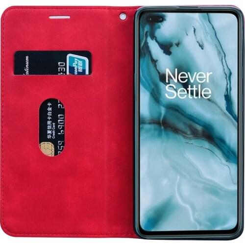 Business Phone Case For Oneplus Nord Flip Cover For OnePlus 8pro 7pro 7Tpro Leather Cases for Estuche One Plus 7 7T 8 8T Hoesje