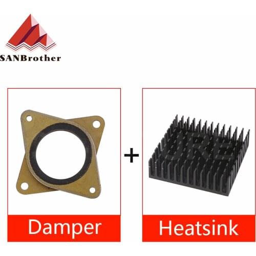 NEMA 17 Damper Meal & Stepper Motor Vibration Dampers Imported genuine shock absorber With Heat Sink for 42 stepper motor
