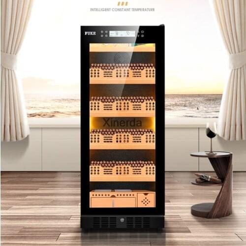 FK-48C2 cigar cabinet intelligent frequency conversion constant temperature and humidity cedar wood shelf cigar cabinet
