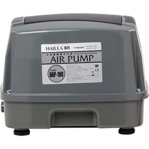 HAILEA HAP-100 80W 100L/MIN atmosphere mute powerful oxygen pump aeration pump aquarium air pump fish aquarium oxygen pump 220V