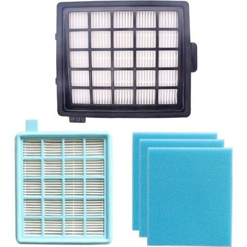 High quality 2 piece Hepa filter for engine parts of Philips FC8134 FC8135 FC8136 FC8142 FC8146 FC8148 FC8140 FC8144