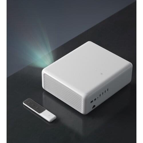 GY Laser Projector Home 1080P HD Small Wall Projection Wireless WiFi Projector AI Voice Built-in Laser TV