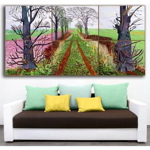 Fashion Oil Painting A Closer Winter Paiting Home Decor On Canvas Modern Wall Art Canvas Print Poster Canvas Painting No Frame