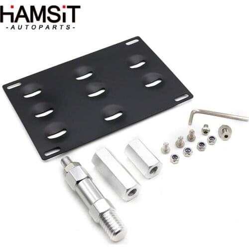 Hamsit Auto Tow Hook License Plate Bracket For BMW F30 F32 F10 3/4/5 Series Mini F55 F56 R60