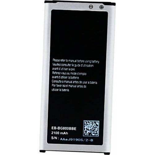 NEW Replacement Battery EB-BG800BBE Battery For Samsung Galaxy S5 Mini NFC G800F G800H batteia 2100mAh New Original