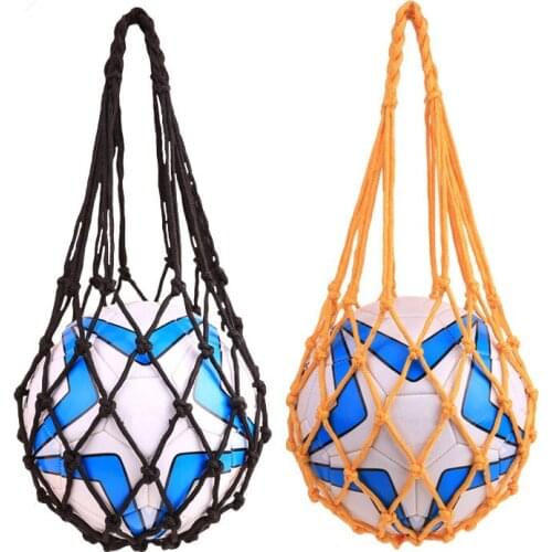 Outdoor Sport Basketball Net Hanging Football Mesh Bag Beach Volleyball Container