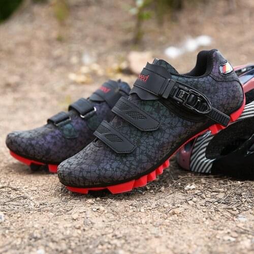 Luminous Cycling Shoes Road Sneaker Mens Bicycle Footwear Sport Cleat MTB Bike Mountain Woman Luminous Reflective Racing Shoes