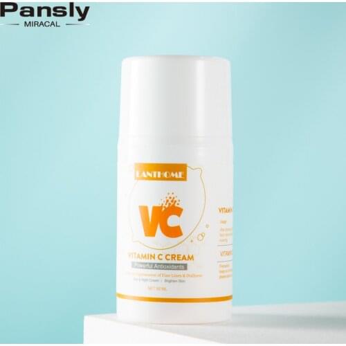 50ml Anti Wrinkle Vitamin C Cream for Face Whitening Moisturizing Aging Day Night Facial Lotion dark spot remover