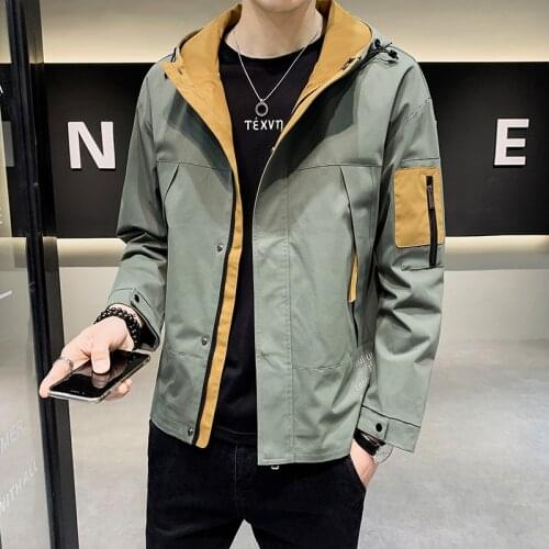 Spring Autumn Bomber Jacket Men 2021 New Fashion Chinese Long Pao Jackets Men Slim Fit Casual Mens Coats Windbreaker 5XL-M Sale