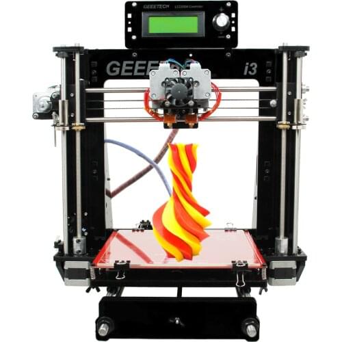 Geeetech 3d printer I3 Pro C 2in1 mixed printer MK8 Extruders Upgraded Quality High Precision Reprap Prusa DIY Printing Kits