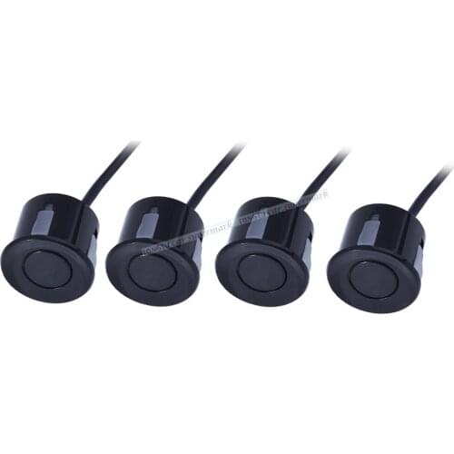 4 Sensors Buzzer No Drill Hole Saw 22mm Car Parking Sensor Kit Reverse Radar Sound Alert Indicator System