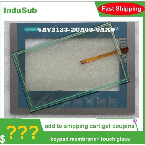 6AV2123-2GA03-0AX0 Touch Screen Digitizer for KTP700 Touch Panel Glass for 6AV2 123-2GA03-0AX0 KTP700 with Membrane Keypad