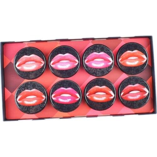 8Pcs Long Lasting Hydrating Lipstick Set Beauty Makeup Smooth Soft Lip Gloss