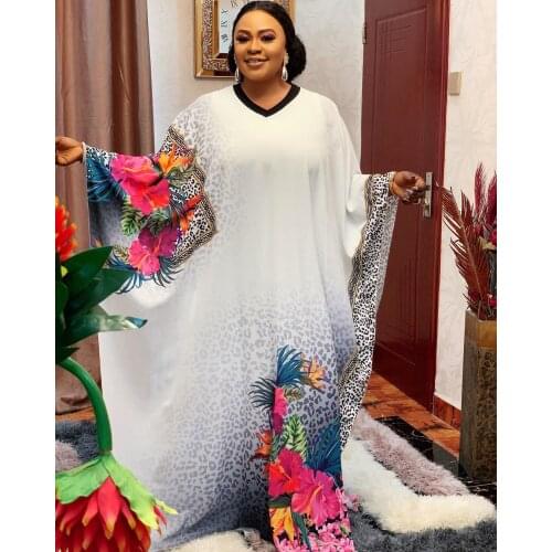 African Dresses For Women 2020 Africa Clothing Muslim Long Dress High Quality Fashion Boubou African Dress For Lady Kaftan Robe