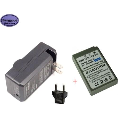 New 2200mAh PS-BLS5 BLS-5 BLS5 Camera Battery For Olympus BLS-50 BLS50 PEN E-PL2 E-PL5 E-PL6 E-PL7 E-PM2 OM-D E-M10 II Stylus1